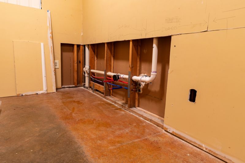 Completed Plumbing Reconfigurations