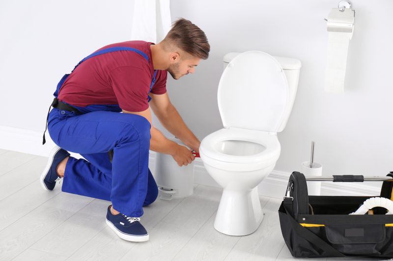 Installing a new toilet