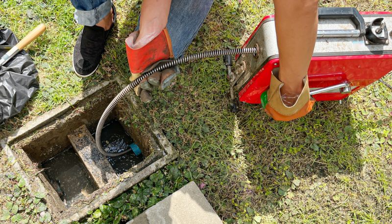 Clearing a clogged drain